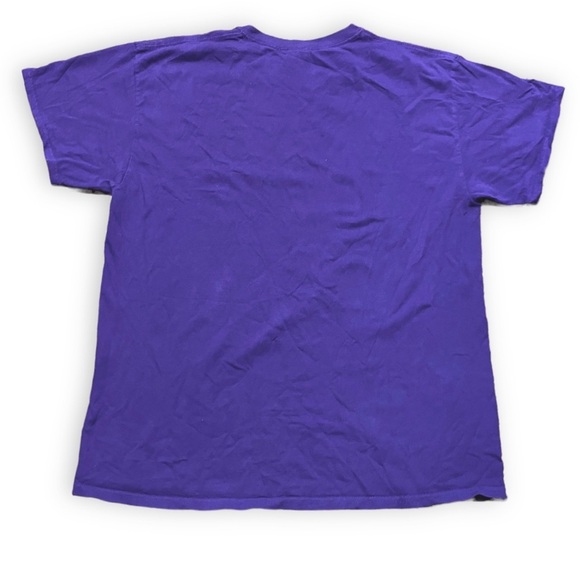 Kansas State Wildcats Mascot Willie For President Purple T-Shirt Size Large NCAA - Picture 2 of 14